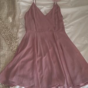 Blush Pink mini dress